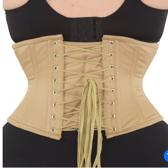 🚨SOLD🚨Cotton Hourglass Curve Waspie Underbust Corset : CS-201 - Picture 6 of 13